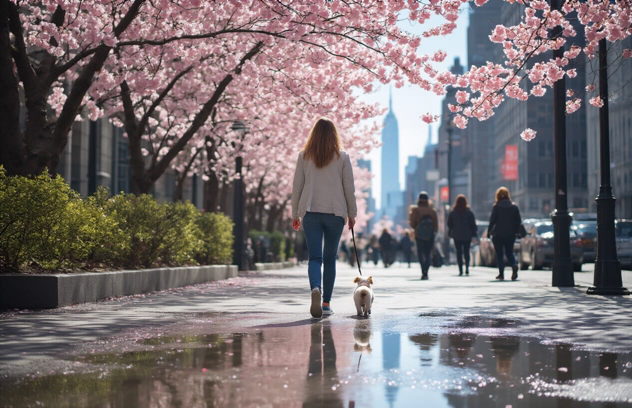 Spring Walking Strategies