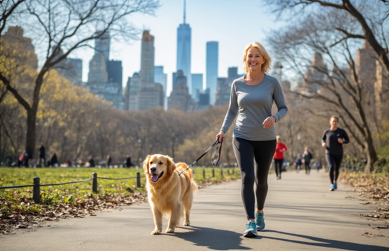 Physical Health Benefits of Dog Walking in Manhattan