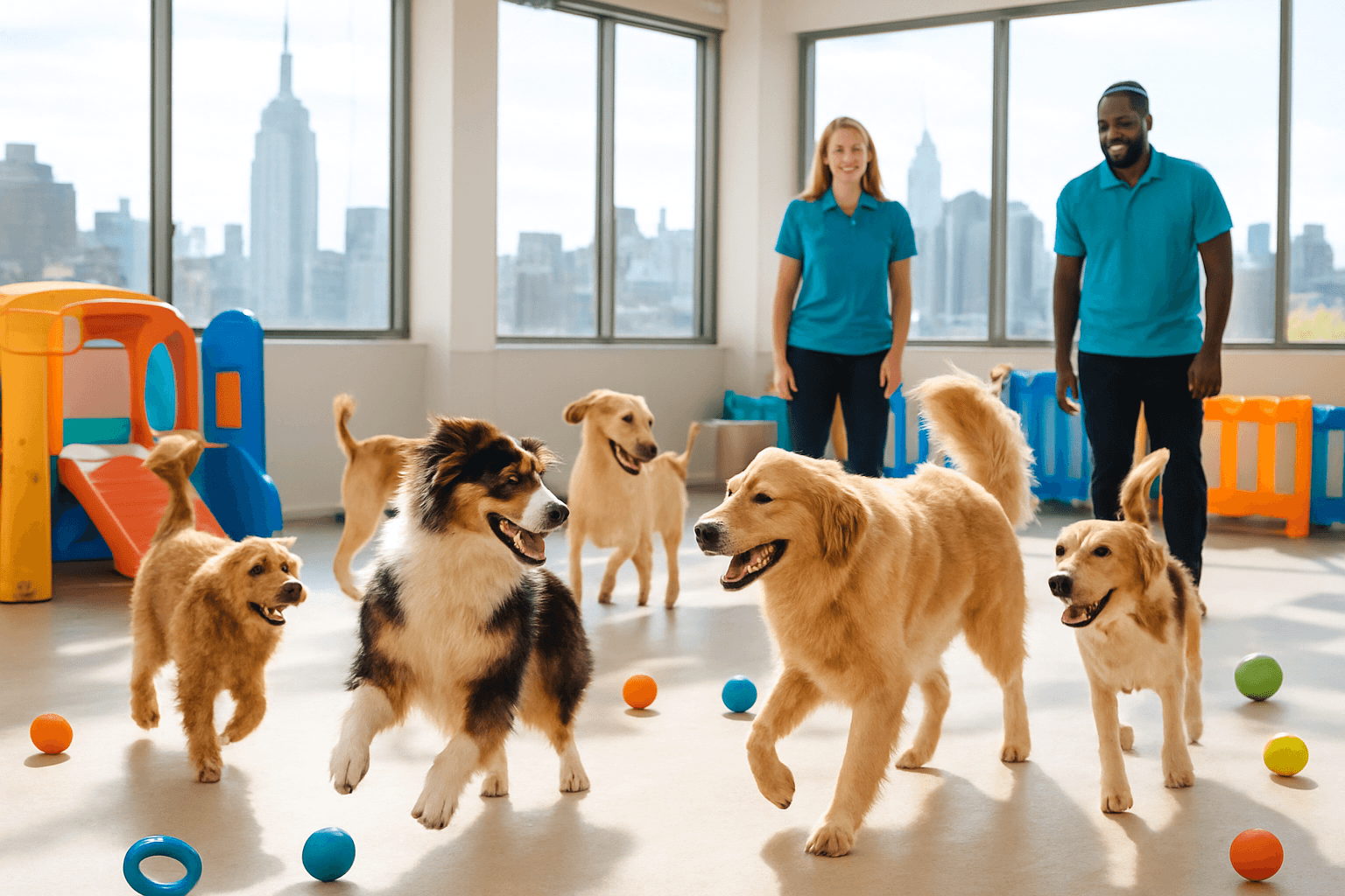 Benefits of Regular Dog Daycare Attendance in Manhattan
