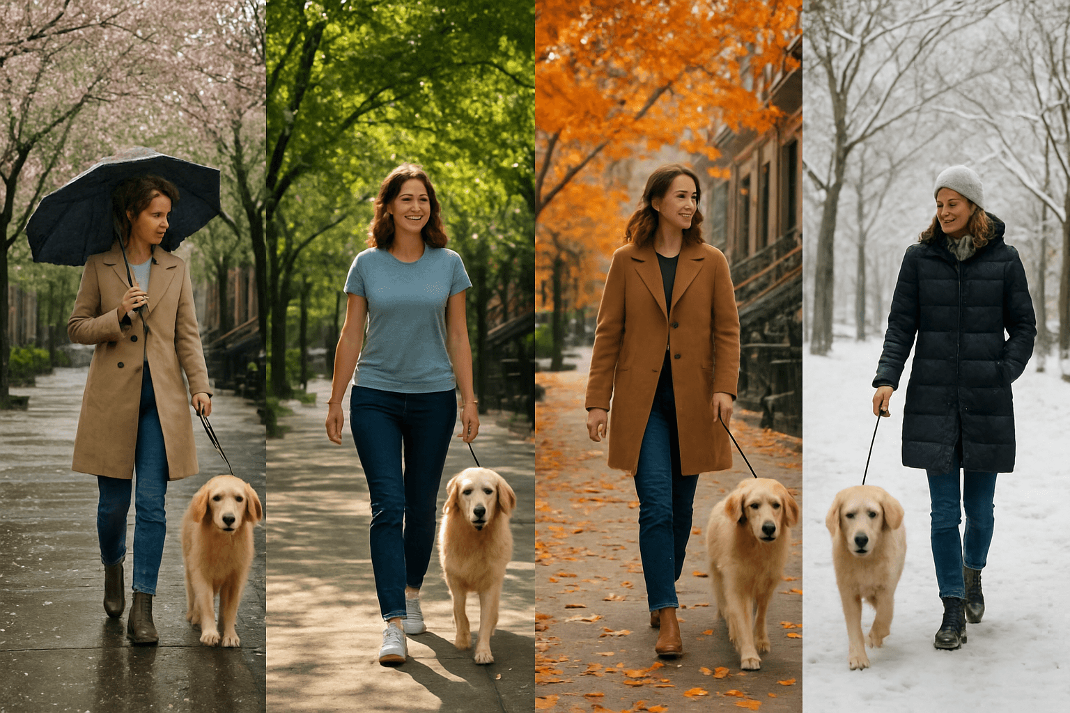 Seasonal Weather Patterns and Their Effects on Daily Dog Walks